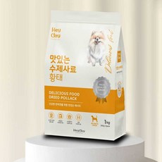 헤이데이 전연령 강아지 맛있는 수제 소프트사료, 황태, 1kg, 1개
