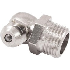 INFUTO 금속 9.6mm 38인치 남성 나사 90도 각도 그리스 니플 저크 피팅 스타일리시한 디자인