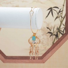 兒童中秋國風發光手鐲，花城明燈手鍊，女童漢服配飾，發光吊墜手串