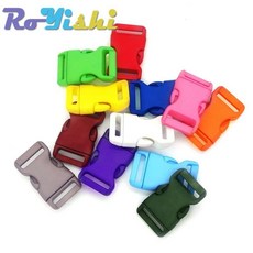 파라코드 팔찌백백용 개팩 플라스틱 윤곽 측면 릴리스, 1개, 10. MIX Colors