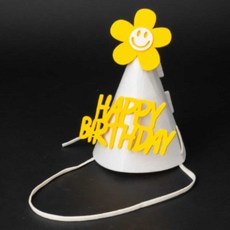 로컬코리아 플라워 꼬깔모자 파티햇