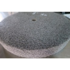 大肚山產五金行 8*1/2(孔)*1(厚)*5P 平面菜瓜布輪 不織布輪 金屬石材拋光研磨輪, 1個