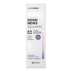 동아제약 굿뉴스 얼리체크 임신진단 테스트기, 4개입, 1개