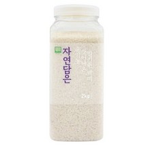 자연담은 유기농 씻어나온 밀키퀸 백미 PET, 상등급, 2kg, 2개