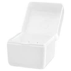 小小店舖 淦源 GAN 智能魔方充電盒 魔術方塊支架 適用於356I3 356i3, 白色, 1個