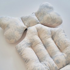 마롤로뜨 뜨왈드주이 유모차 라이너 사계절 양면 쿨시트 통통 신생아 유모차시트 카, 블루_뜨왈 라이너 (단품), 1개