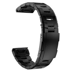 Ahayo QuickFit 22mm 교환 밴드용 Garmin Approach S70 / epix Pro/Fenix 8 초경량 티타늄 스틸 스트랩 스테인레스 스틸 걸쇠 에 적합한, Abanen Garmin Fenix 8 47mm/epi, 1개, 상세페이지 참조