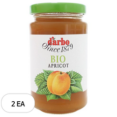 다보 유기농 살구잼, 260g, 2개