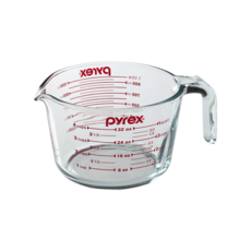 파이렉스 내열강화유리 계량컵, 투명, 1L, 1개