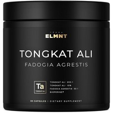 200x Strength Tongkat Ali 남성용 w. Fadogia Agrestis 추출물 - 10% Eurycomanone LONG 롱jack 효능 파도지아 아그레, 1개