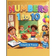 (英文圖書)NUMBERS 1 to 10: Count and Trace 平裝版, Independently Published, 英文