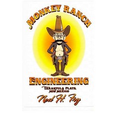 (영문도서) Monkey Ranch Engineering: Tarantula Flats New Mexico Paperback, Independently Published, English, 9781074144616