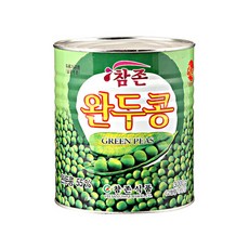 참존식품 완두콩, 3kg, 4개