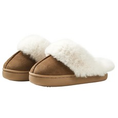 달콩슈 아동용 털 실내화 슬리퍼 방한 신발 스웨이드 DSF281