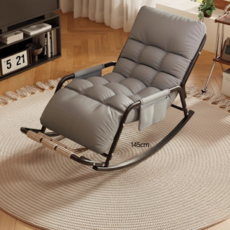 1인용 흔들의자 소파 편안한 리클라이너 소파 1인용 소파 1인 리클라이너, 111X60X50cm/1인용, 그레이