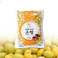 이엔푸드 냉동 속껍질 깐 누드 은행 500g, 1개