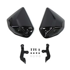 오토바이 핸드 가드 윈드 디플렉터 PCX160 PCX HEV 2026 PCX125 PCX150 160 핸들바 보호 장치, Transparent Bla