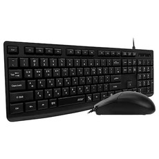에이서 유선 키보드 마우스 합본 세트, 일반형, 블랙, 키보드마우스세트