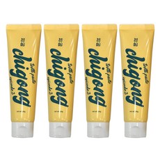 치공 천연성분 치약 무방부제 무불소 무독성 당뇨환자 임산부 어린아이 국내제조, 4개, 130g