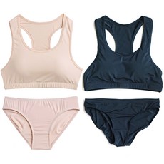 아동 주니어 수영복 초등 래쉬가드 여아 래쉬가드 이너 브라 팬티 2종세트 써핑59