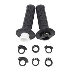 오토바이 공용 그립 7/8 "22mm 핸드 스냅 온 캠 잠금 장치 KTM CRF SXF EXC 바 Motocross Dirt Bike, 02 Black