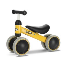 热销儿童平衡车宝宝四轮滑步车1-3岁学步车滑行车出口, 1個, 黄色:如圖所示