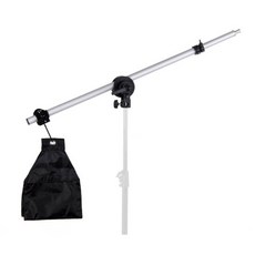 Keystone BG-666 輕型延伸燈架 承載1.5公斤 長140公分 收75公分 附沙袋(空) 相機專家, 1個