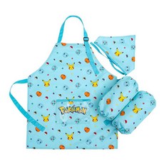 구니스토어 앞치마 세트 포켓몬스터 3종 작업보호패브릭 학생실습소품 가벼운조리템