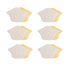 把心放進去運動鞋後跟墊 6組, 白色1cm