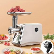 Mochae 고기분쇄기 스테인레스 다용도 가정용 자동고기분쇄기 소시지 메이커 220V, MG-2D