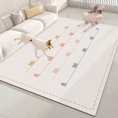 방수 미끄럼방지 애견매트 5mm 대형 발코니 베란다 거실 복도 강아지 방수매트, 1개, A004