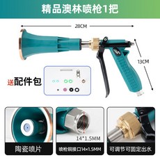 澳林新式農用打藥噴槍 汽油打藥機高壓霧化臺灣款果樹園噴霧槍噴頭, 1個, 新款綠色澳林噴槍1把
