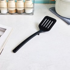 모던하우스 바닥에 닿지 않는 실리콘 뒤집개 31CM 블랙 450171