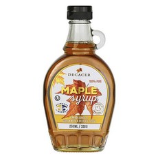 데카서 메이플 시럽 캐나다 그레이드 A 골든 딜리케이트, 1개, 250ml