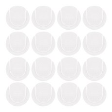 모드라이프 원형 테니스공 체어슈즈 의자발커버 층간소음방지 바닥보호, 1세트, 화이트
