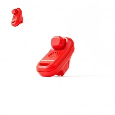 팔땨 강아지훈련클리커 애견훈련클리커 강아지훈련용품 간식딸깍이 도그트레이닝, 레드색