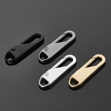 GF 수선 만능지퍼고리 지퍼고리교체 지퍼손잡이고리 epr+8188rA, 그레이