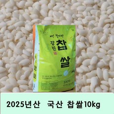 2025 찹쌀10kg 찹쌀20kg선택 국산 강진찹쌀10.20선택, 1개, 10kg