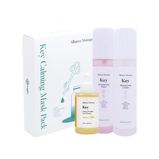 [저자극인증] 얼라이언스 스토리지 키 마스터 세트 (토너+로션+마스크팩+세럼) [아미노산/히알루론산/세라마이드/마데카소사이드/아데노신/수선화], 1개
