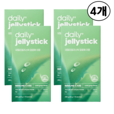네츄럴라이즈 데일리 젤리스틱 알로에 이뮨 20g 14포 4개, 280g, 4박스
