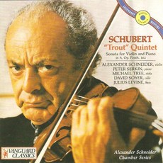 (CD) Schubert - Trout Quintet/ Schneider/ Serkin/ Tree/ Soyer/ Levine (피아노 5중주 A장조 숭어)
