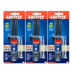 록타이트 5분용 에폭시 접착제 14ml, 3개