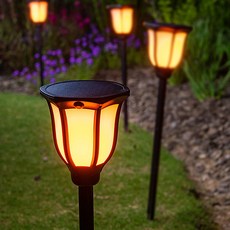 21世紀趨勢太陽能熱北歐風格燈籠庭院燈, 黃燈1p