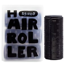 씨조 이지 세팅 볼륨 웨이브 헤어 롤러 중형 3p, 블랙, 1개