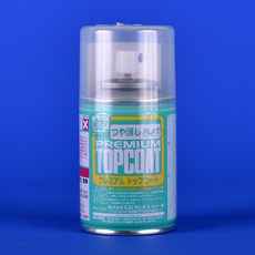 Mr 프리미엄 탑코트 무광 B603 모형 프라모델 건담 피규어 색칠 코팅 표면보호 수성마감제, 1개