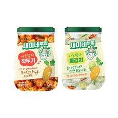 새미네부엌 깍두기양념 120gx2팩+물김치양념 130gx2팩, 2개, 120g