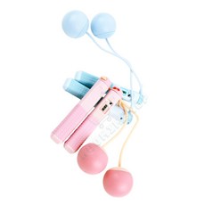 쿠밈샵 실내유산소운동기구 줄없는 줄넘기 줄없는줄넘기카운터, 블루