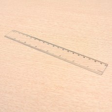 20cm 플라스틱 자 5개