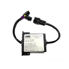 大禾自動車 LED日行燈解碼盒，適用於06-08 Benz W211，解決故障碼問題，提升行車安全, 1個