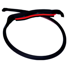 歐馬國際 德國原廠 VW 福斯 TOUAREG 後門防水橡皮 7P6839718B, 1個, 副駕駛側 後右